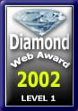 Diamond Web Award Winner by I-A-W-D International accociation of web masters and designers